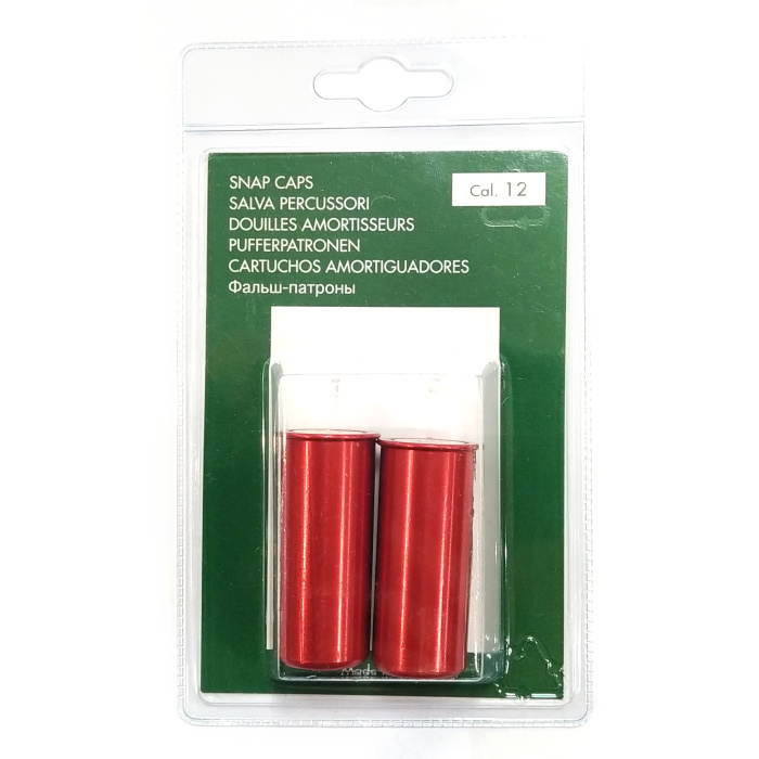 Zbijak aluminiowy anodowany czerwony kal. 12GA dł. 48 mm, blister 2 szt.